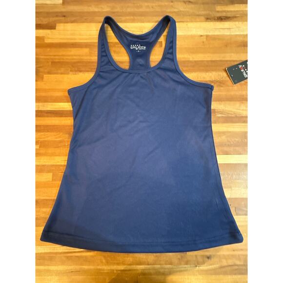 Galaxy By Harvic Women's Moisture Wicking Racerback Tanks navy Small - Picture 6 of 8